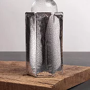 《VACU VIN》軟性保冷冰桶(裂紋銀1L) | 冰酒桶 冰鎮桶 保冰桶