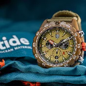 Bear Grylls Survival 貝爾荒野求生計時腕錶/45mm 3757ECO