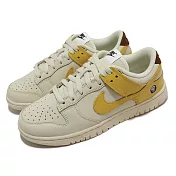 Nike 休閒鞋 Wmns Dunk Low LX 女鞋 米白 黃 椰奶 香蕉 Banana DR5487-100
