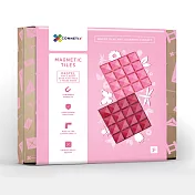 澳洲Connetix粉彩磁力積木-粉莓底板2入組(2pc)