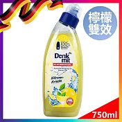 德國Denkmit 雙效清潔-清新去除污垢-馬桶清潔劑-750ml*1入(檸檬)