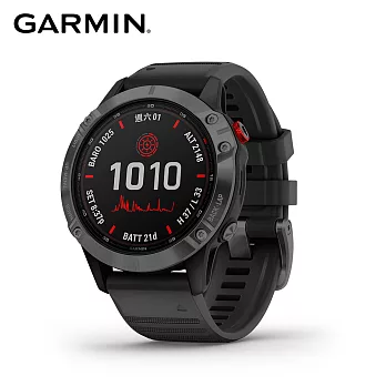 【福利品】GARMIN Fenix 6 Pro 進階太陽能複合式運動GPS腕錶