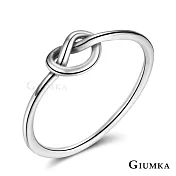 GIUMKA純銀戒指尾戒 纏繞的愛紐節造形食指戒 925純銀戒子女戒 MRS07021 交換禮物推薦 3 美國圍3號