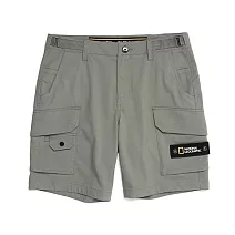National Geographic 男 MULTI-LAYERED POCKET HALF PANTS 多口袋五分短褲 卡其綠 1 卡其綠