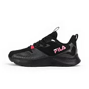 FILA Catcher [5-J314W-005] 女 慢跑鞋 基本款 運動 休閒 潮流 復古 日常 穿搭 黑 粉紅