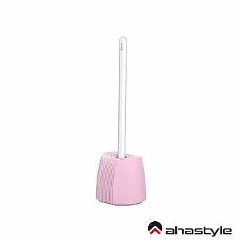 AHAStyle Apple Pencil 理線矽膠筆座 檯筆站立設計 - 粉色