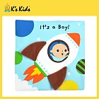 【香港 K’s Kids 奇智奇思】布書 - 男孩床圍書 It’s a boy!