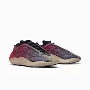 Adidas 休閒鞋 Yeezy 700 V3 Fade Carbon 男女鞋 紫 紅 漸層 愛迪達 GW1814