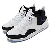 Nike 休閒鞋 Jordan Courtside 23 男鞋 喬丹 氣墊 避震 皮革 白 黑 AR1000-104