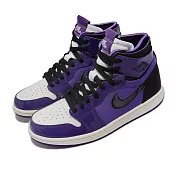 Nike 休閒鞋 Wmns Air Jordan 1 Zoom Air CMFT 女鞋 紫黑 CT0979-505