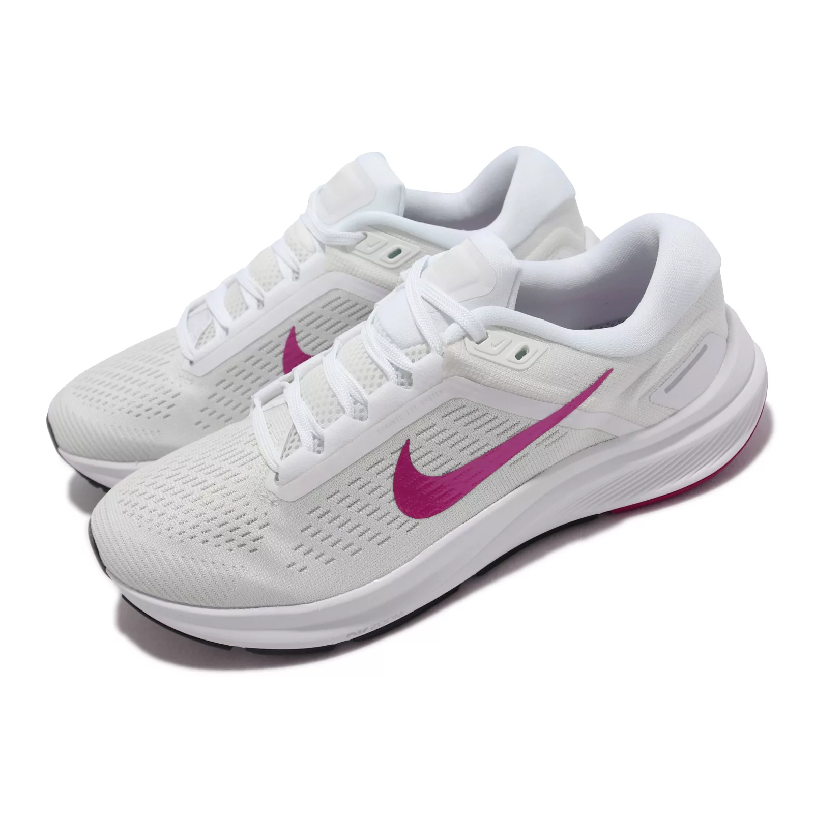 Nike 慢跑鞋 Air Zoom Structure 24 女鞋 男鞋 白 桃紅 路跑 運動鞋 DA8570-103 23.5cm WHITE/PINK PRIME