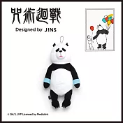 JINS×咒術迴戰聯名眼鏡袋(CCJK001)_貓熊 黑白