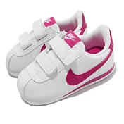 Nike 童鞋 Cortez Basic SL TDV 白 桃紅 小童鞋 幼童 阿甘鞋 904769-109