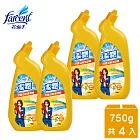 【潔霜】芳香浴廁清潔劑4入-750g/入-檸檬樂園
