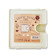 日本Inomata咖啡瀘紙收納盒(白色)