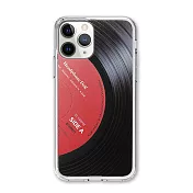 防摔唱片立體紋路手機殼(經典紅)iPhone- 無 13mini