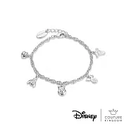 Disney Jewellery 迪士尼95週年小熊維尼紀念款鍍14K白金手鍊 by Couture Kingdom