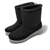 Skechers 休閒鞋 On-The-Go Joy 女鞋 靴子 輕量 保暖 黒 白 短靴 馬靴 16617BLK