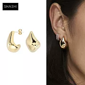 SHASHI 紐約品牌 Odyssey 奧德賽耳環 光芒水滴金色耳環