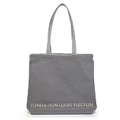 Louis Vuitton LV 限量版博物館基金會帆布袋 灰色