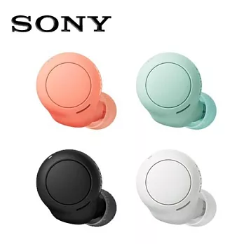 SONY 360度音效真無線防水耳機 WF-C500 4色 黑色