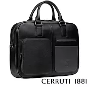 【Cerruti 1881】頂級義大利小牛皮公事包/斜背包 AKIRA系列(CECA05646M)