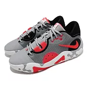 Nike 籃球鞋 PG 6 EP 男鞋 灰 紅 Infrared Paul George DH8447-002