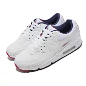 Nike 休閒鞋 Wmns Air Max 90 白 藍紅 女鞋 氣墊 復古風格 運動鞋 DJ5414-100