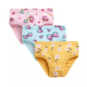 BabyPark 韓國純棉兒童內褲(三件組) 三角褲 女孩內褲 110 我的寵物