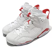 Nike 休閒鞋 Air Jordan 6 Retro 男鞋 Red Oreo 灌籃高手 白 紅 CT8529-162