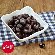 《幸美生技》進口冷凍野生藍莓6包組(1kg/包)