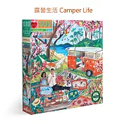 eeBoo 1000片拼圖 - 露營生活Camper Life 1000 Piece Puzzle