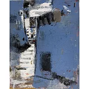 【玲廊滿藝】林惠玲-藍色的房子35×27 cm