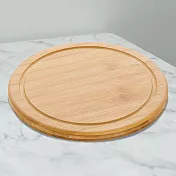 《KELA》圓形竹製砧板(25cm) | 切菜 切菜砧板
