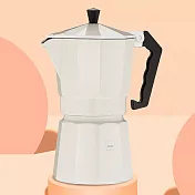 《KELA》經典義式摩卡壺(奶油白3杯) | 濃縮咖啡 摩卡咖啡壺