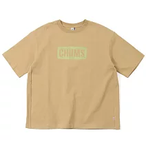 CHUMS Heavy Weight CHUMS Logo T-Shirt 男女 短袖T恤 米色 M 米