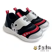 台灣製巴布豆撞色弧線運動鞋-黑色 (C116-2) MIT 台灣製 運動鞋 跑步鞋 休閒鞋 學生鞋 透氣