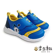 台灣製巴布豆撞色弧線運動鞋-藍色 (C116-3) MIT 台灣製 運動鞋 跑步鞋 休閒鞋 學生鞋 透氣