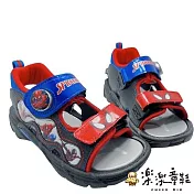 台灣製蜘蛛人電燈涼鞋 (MN067) 男童鞋 涼鞋 兒童涼鞋 燈鞋 電燈鞋 MIT 台灣製