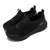 Skechers 休閒鞋 Flex Appeal 4.0 女鞋 寬楦 黑 全黑 交叉 繃帶 襪套 149578WBBK