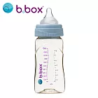 b.box PPSU嬰兒寬口圓孔奶瓶 240ml (多款可選) 馬卡龍藍