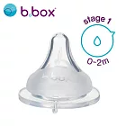 b.box PPSU 嬰兒寬口圓孔奶瓶替換奶嘴(2入) (多款尺寸可選) 0~2個月