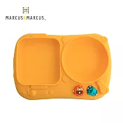 【MARCUS＆MARCUS】創意分隔吸力餐盤-廚具(黃)