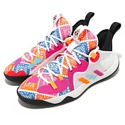 Adidas 籃球鞋 Harden Stepback 2 DoD 男鞋 桃紅 藍 白 亡靈節 透氣 運動鞋 GX3443
