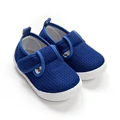 台灣製輕量休閒鞋-藍色 (C104-1) 女童鞋 男童鞋 休閒鞋 幼兒園鞋 室內鞋 布鞋 台灣製 現貨 巴布豆
