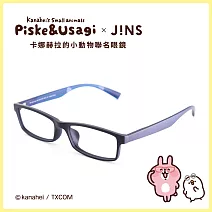 JINSx卡娜赫拉的小動物聯名膠框眼鏡(AMRF22S115) 海軍藍