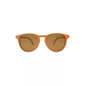 LE FOON：KIDS細框 莫蘭迪色系 兒童墨鏡 太陽眼鏡 UV400 -  orange 甜柑橘