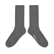 WARX除臭襪 薄款素色高筒襪 M 石板灰