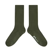 WARX除臭襪 薄款素色高筒襪 M 橄欖綠