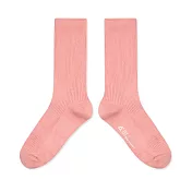 WARX除臭襪 薄款素色高筒襪 M 蓮藕粉